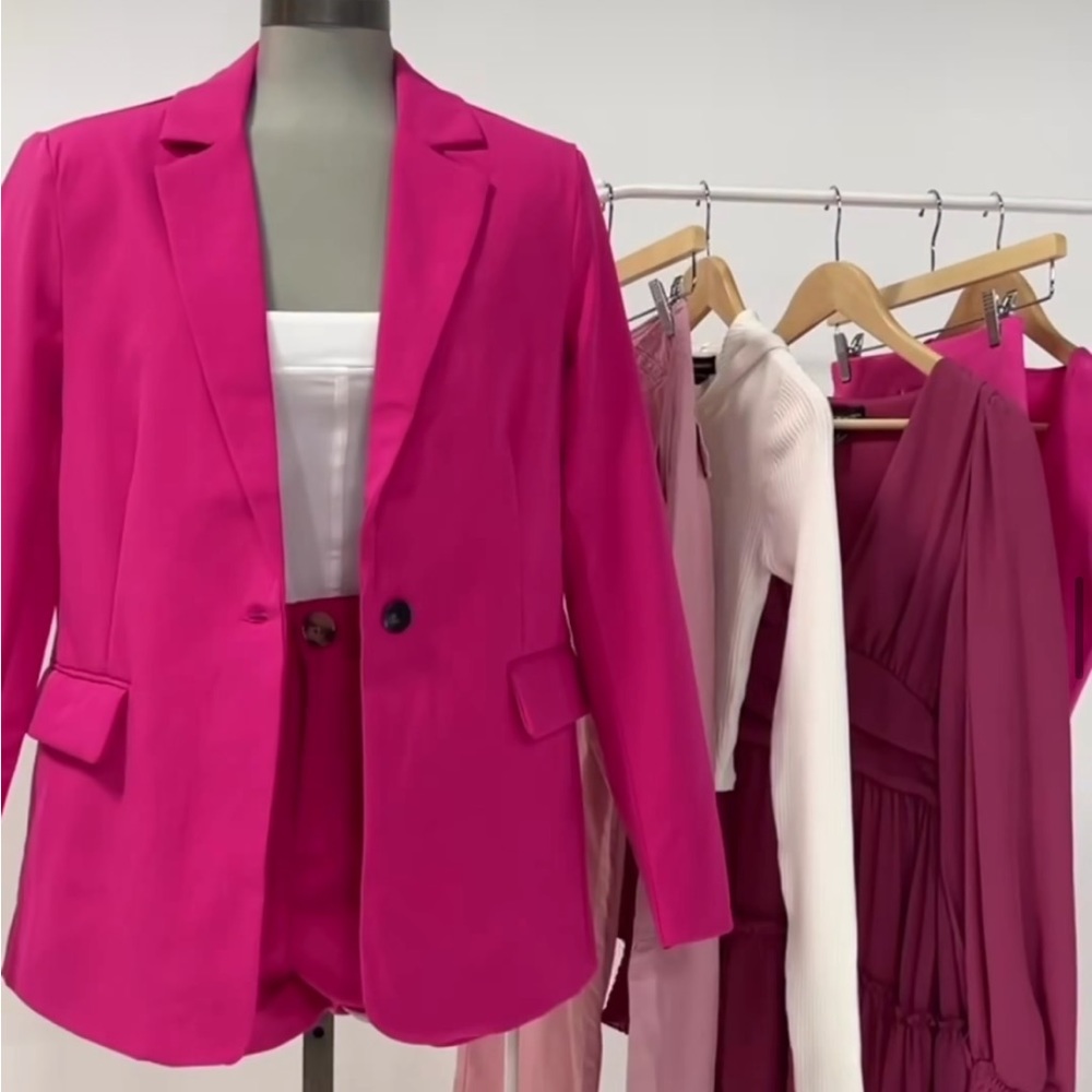NWT HOT PINK BLAZER